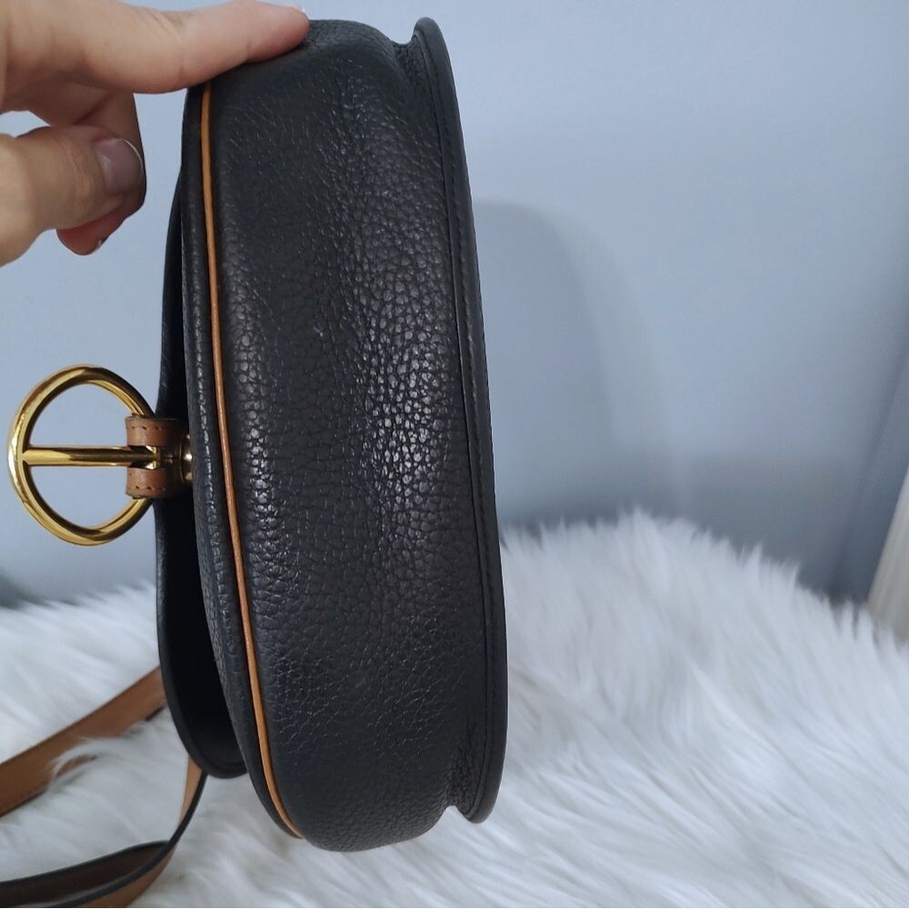 Dior vintage leather saddle crossbody bag EUC - Picture 5 of 12